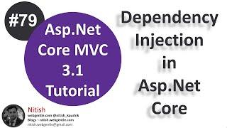 (#79) Dependency Injection in Asp.net core | Asp.Net Core tutorial