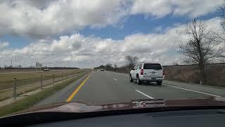 Driving Down Interstate 555 to Trumann Arkansas - April 2022