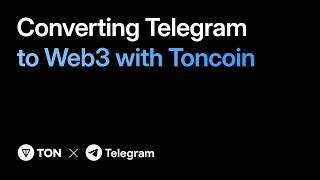 Transforming Telegram to Web3 with Toncoin | TOKEN2049 Highlights