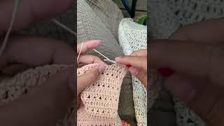 Cusatura de croșetat încrucișată - Rapid #crochettutorial #crochetstitches