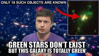 Bizarre Green Galaxy Found, But Green Stars Are Impossible Though?