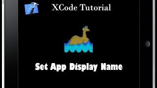 XCode - set app display name