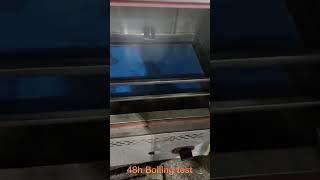 boil test for capacitive touch panel/touchscreen