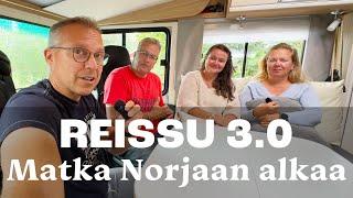 REISSU 3 0 Matkailuautoilla Norjassa Jakso 1 Matka Norjaan alkaa