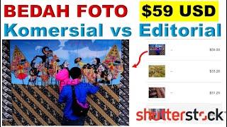 2 ALASAN FOTO DI APPROVE SHUTTERSTOCK. KOMERSIAL VS EDITORIAL | Bedah Foto $59 USD