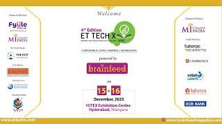 Ms Nalina Ramalakshmi, Founder & MD, Shri Harini Media Ltd., at ET TECH X 2023 powered by BRAINFEED