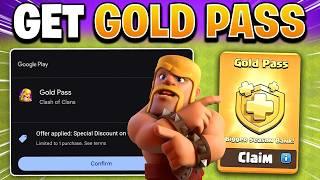 How to Get Gold Pass with New Limited Time Special Offer in Clash of Clans!