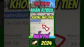 Cách Nhận Robux Miễn Phí 100% | Robux Free #roblox #bloxfruits