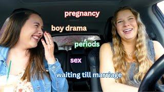 A VERY TMI Girl Talk with TWO Pregnant Women ⎮ christian dating, birth fears etc