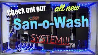 I added San-O-Wash OZONE to one of my  Laundromats & it is HUGE!