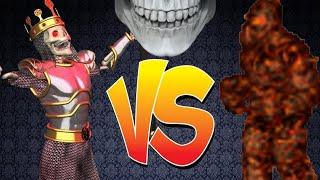 Heroes of Might and Magic III. Power lich VS Magma elemental