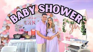 OUR FIRST BABY SHOWER!!  | WE GOT EMOTIONAL! 