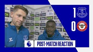 EVERTON 1-0 BRENTFORD: JAMES TARKOWSKI & IDRISSA GANA GUEYE REACT!