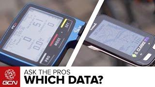 Ask The Pros - What Data Do You Have On Your Screen?