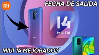 PORFIN MIUI 14 GLOBAL MEJORA EL RENDIMIENTO EN GAMA BAJA | SERIE REDMI 9️