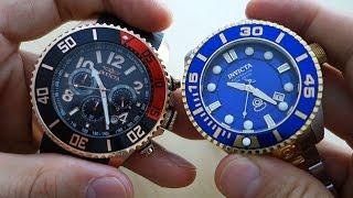 Invicta Pro Diver Dual Review: Chronograph 13731 & Grand Diver 19804 - Perth WAtch #33