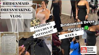 Bridesmaid Dress Sewing Vlog Week 4!!!