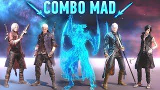 Devil May Cry 5 - Vergil, Dante, Nero, V combo compilation