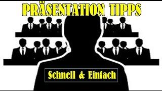 PRÄSENTATION TIPPS | PRÄSENTATIONSTIPPS -- 5 SCHNELLTIPPS #01