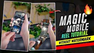 iPhone Scroll Video Editing | magic phone video editing in Android ios | Reels Trending 3D Magic Vi