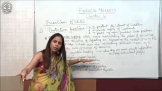 Introduction, Ojectives and Function of SEBI Class XII Bussiness Studies by Dr  Heena Rana