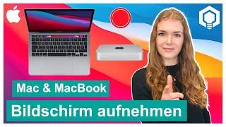 Mac Bildschirm aufnehmen  MacBook Bildschirmaufnahme