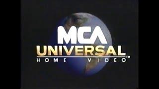 MCA Universal Home Video (1996) Company Logo (VHS Capture)