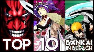 Top 10 Bankai In Bleach