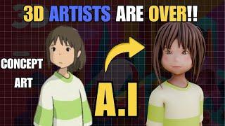 A.I Vs 3D artists