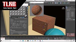 3ds max tutorial (7/14) - Material Editor (part 1)