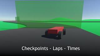Unity Checkpoints, Laps, and Times