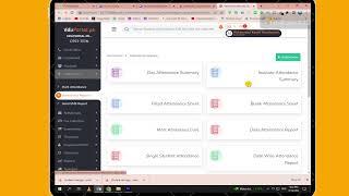 Attendance Module || School Management Software || Eduportal