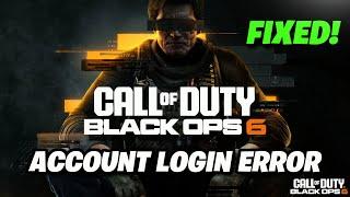 COD Black Ops 6 Microsoft Account Login Error/Fix Error We Couldn't Sign You In To Xbox Live PC FIX