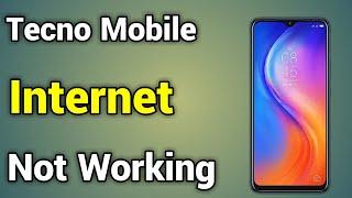 Net Nahi Chal Raha Hai Tecno Mobile Me | Tecno Mobile Internet Problem