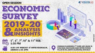 Open Session on Economic Survey 2019-20 | Part 1