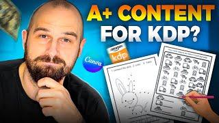 How to Create a+ Content on Amazon KDP with Canva - FREE TEMPLATES