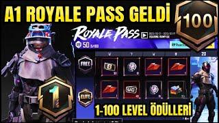 A1 ROYALE PASS GELDİ | A1 ROYALE PASS ÖDÜLLERİ | A1 RP ÖDÜLLERİ | C4S12 SEZONU | PUBG MOBILE