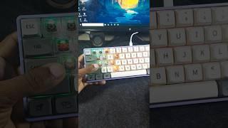 Keycaps Translúcida Shopee Acrílico Transparente #valorant #keyboard #keycaps #lofi #review #setup