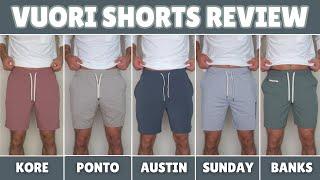 Ranking Vuori Shorts from Best to Worst