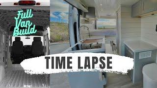 Time Lapse | Camper Van Start To Finish | Van Build | Van Conversion