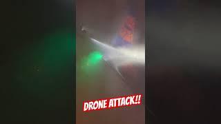 Mystery #Drones attack our airplane!!