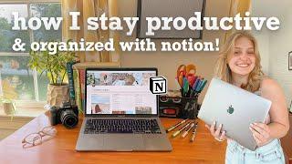 HOW I USE NOTION TO ORGANIZE MY LIFE 🪴 full notion tour + free template download | Charlotte Pratt