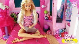 Cartoon MORNING Barbie in the dreamhouse! Dolls games for girls Dreamhouse  Barbie Original Toys