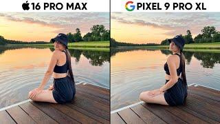 iPhone 16 Pro Max VS Google Pixel 9 Pro XL Camera Test Comparison | Zoom Test