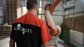 Palletizing with BG Robots and KUKA - industrial solution that just works!