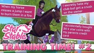 Star Stable Training Time! #2 - Revealing YOUR Secrets 