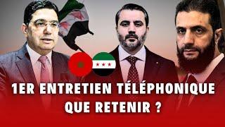 Premier entretien téléphonique entre Bourita et son homologue syrien. Que retenir ?