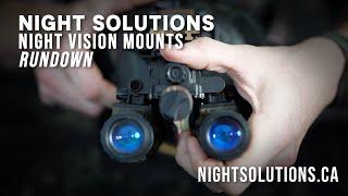 Night Solutions - Night Vision Mounts Rundown