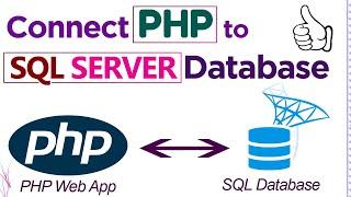 Connect PHP with SQL Server Database