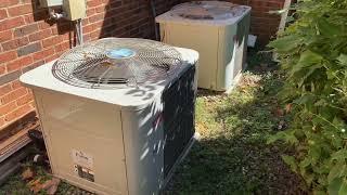 Two 2004 Bryant Quantum Plus Puron Air Conditioners